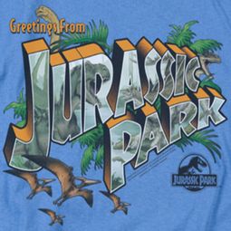 Jurassic Park Greetings From JP Shirts