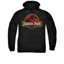 Jurassic Park Hoodie Sweatshirt Classic Logo Black Adult Hoody Sweat Shirt Jurassic Park Hoodie Sweatshirt Classic Logo Black Adult Hoody Sweat Shirt