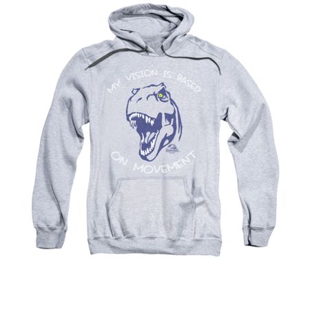 Jurassic Park Hoodie Sweatshirt My Vision Athletic Heather Adult Hoody Sweat Shirt