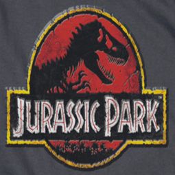 Jurassic Park Stone Logo Shirts