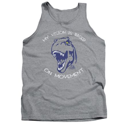 Jurassic Park Tank Top My Vision Athletic Heather Tanktop