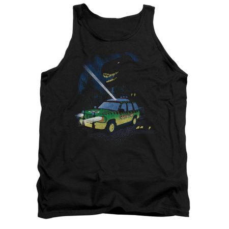 Jurassic Park Tank Top Turn It Off Black Tanktop