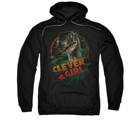 Jurassic Park Youth Hoodie Clever Girl Black Kids Hoody