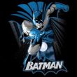 Justice League Kids T-shirt Batman Blue and Gray Youth Black Tee Shirt
