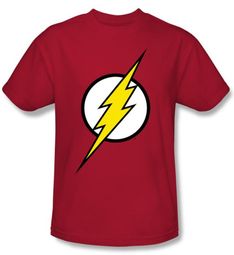 Justice League Kids T-shirt Flash Logo Superheroes Youth Red Tee Shirt Justice League Kids T-shirt Flash Logo Superheroes Youth Red Tee Shirt