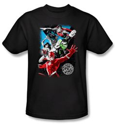 Justice League Kids T-shirt Galactic Attack Youth Black Tee Shirt Justice League Kids T-shirt Galactic Attack Youth Black Tee Shirt