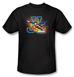 Justice League Kids T-shirt - Heroes United Youth Black Tee Shirt Justice League Kids T-shirt - Heroes United Youth Black Tee Shirt