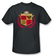 Justice League Kids T-shirt Superheroes Defenders Youth Charcoal Tee