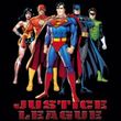 Justice League Ladies Superheroes T-shirt - In League Black Tee