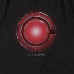 Justice League Movie Cyborg Logo Shirts