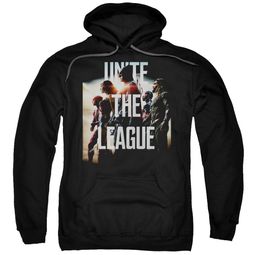 Justice League Movie Hoodie Dawn Unite the League Black Hoody