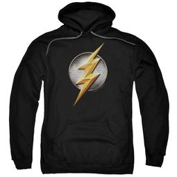Justice League Movie Hoodie Flash Logo Black Sweatshirt Hoody