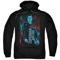 Justice League Movie Hoodie Superman Black Sweatshirt Hoody