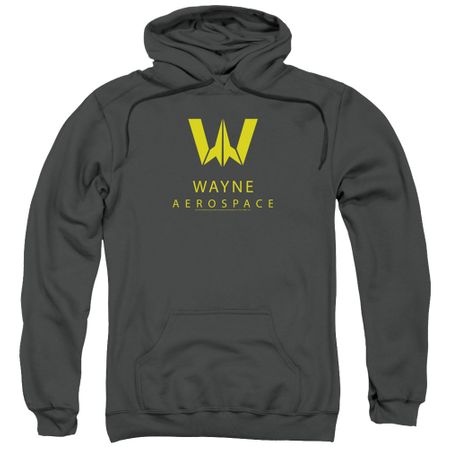 Justice League Movie Hoodie Wayne Aerospace Charcoal Sweatshirt Hoody