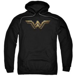 Justice League Movie Hoodie Wonder Woman Logo Black Hoody Justice League Movie Hoodie Wonder Woman Logo Black Hoody