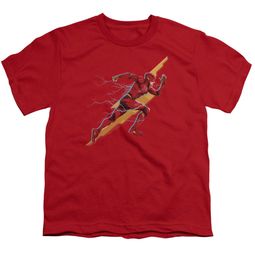 Justice League Movie Kids Shirt Flash Forward Red T-Shirt