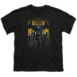 Justice League Movie Kids Shirt Stand Up To Evil Black T-Shirt Justice League Movie Kids Shirt Stand Up To Evil Black T-Shirt