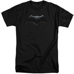 Justice League Movie Shirt Batman Logo Black Tall T-Shirt Justice League Movie Shirt Batman Logo Black Tall T-Shirt