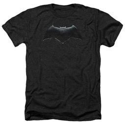 Justice League Movie Shirt Batman Logo Heather Black T-Shirt Justice League Movie Shirt Batman Logo Heather Black T-Shirt