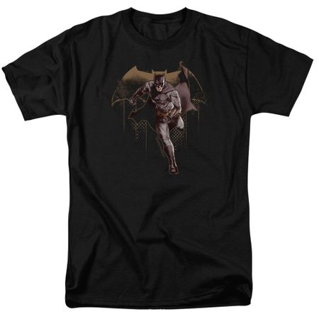 Justice League Movie Shirt Caped Crusader Black T-Shirt