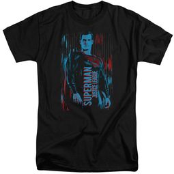 Justice League Movie Shirt Superman Black Tall T-Shirt