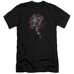Justice League Movie Slim Fit Shirt Cyborg Black T-Shirt