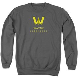 Justice League Movie Sweatshirt Wayne Aerospace Charcoal Sweat Shirt Justice League Movie Sweatshirt Wayne Aerospace Charcoal Sweat Shirt