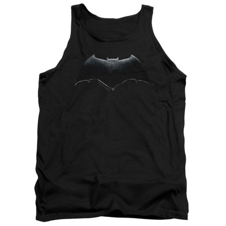 Justice League Movie Tank Top Batman Logo Black Tanktop