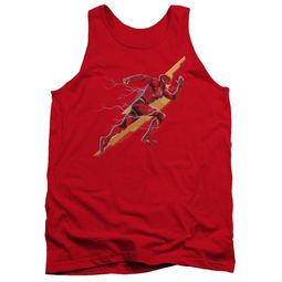 Justice League Movie Tank Top Flash Forward Red Tanktop