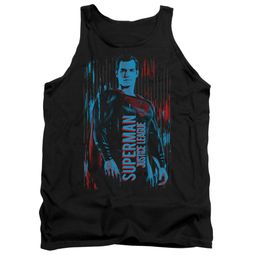 Justice League Movie Tank Top Superman Black Tanktop