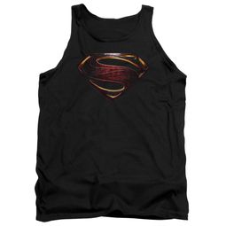 Justice League Movie Tank Top Superman Logo Black Tanktop Justice League Movie Tank Top Superman Logo Black Tanktop