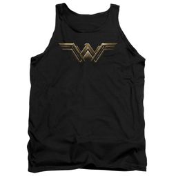 Justice League Movie Tank Top Wonder Woman Logo Black Tanktop Justice League Movie Tank Top Wonder Woman Logo Black Tanktop
