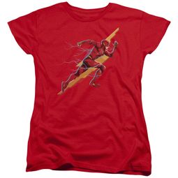 Justice League Movie Womens Shirt Flash Forward Red T-Shirt