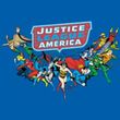 Justice League T-shirt Here They Come Royal Blue Tee