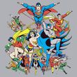 Justice League T-shirt - Justice League Assemble Adult Tee