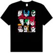 Justice League T-shirt - Nine Blocks Adult Black Tee