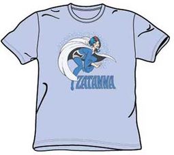 Justice League T-shirt - Zatanna DC Comics Adult Light Blue Tee