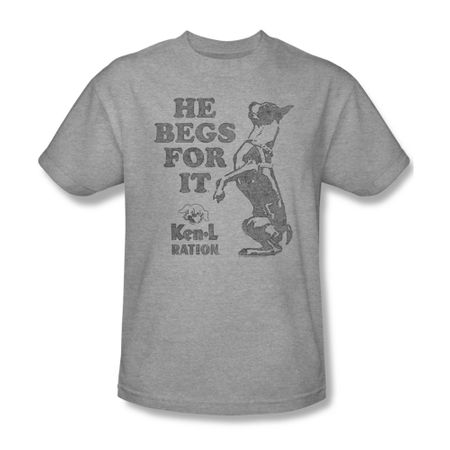 Ken L Ration Shirt Beg For It Athletic Heather T-Shirt