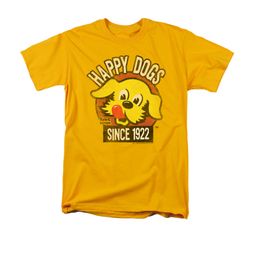 Ken L Ration Shirt Happy Dogs Gold T-Shirt