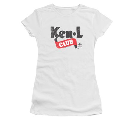 Ken L Ration Shirt Juniors Club Logo White T-Shirt