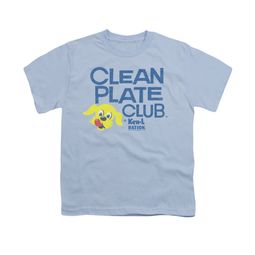 Ken L Ration Shirt Kids Clean Plate Light Blue T-Shirt