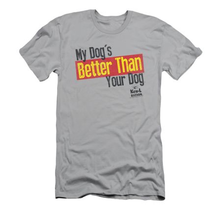 Ken L Ration Shirt Slim Fit Better Than Silver T-Shirt