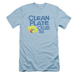 Ken L Ration Shirt Slim Fit Clean Plate Light Blue T-Shirt