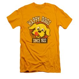 Ken L Ration Shirt Slim Fit Happy Dogs Gold T-Shirt