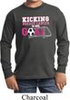Kicking Breast Cancer is Our Goal Kids Long Sleeve Shirt