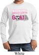 Kicking Breast Cancer is Our Goal Kids Long Sleeve Shirt