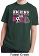 Kicking Breast Cancer is Our Goal Kids Moisture Wicking Shirt