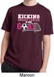 Kicking Breast Cancer is Our Goal Kids Moisture Wicking Shirt