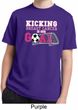 Kicking Breast Cancer is Our Goal Kids Moisture Wicking Shirt