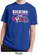 Kicking Breast Cancer is Our Goal Kids Moisture Wicking Shirt
